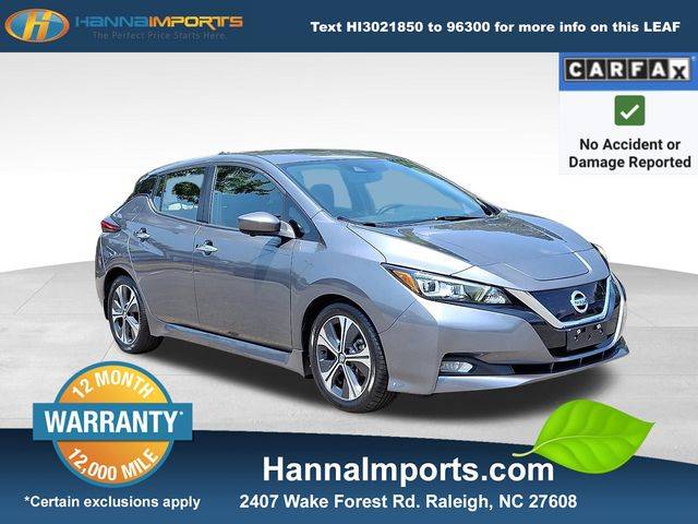 2020 Nissan LEAF SV — Hatchback — 67,174 mi — Raleigh, NC