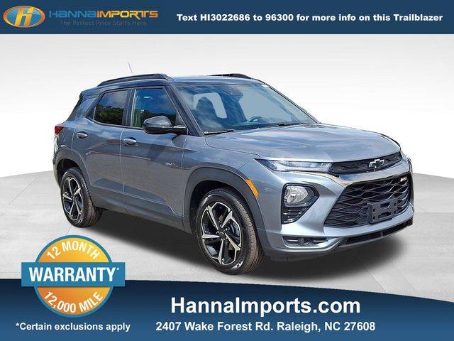 2021 Chevrolet Trailblazer RS — SUV — 50,145 mi — Raleigh, NC