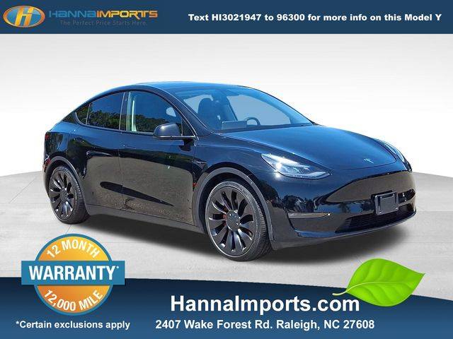 2022 Tesla Model Y Performance — SUV — 21,672 mi — Raleigh, NC