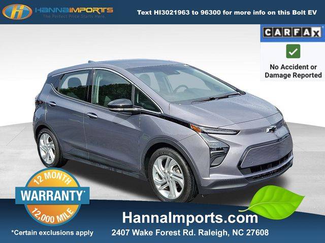 2023 Chevrolet Bolt EV 1LT — Sedan — 15,823 mi — Raleigh, NC