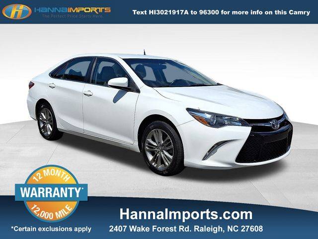 2017 Toyota Camry SE — Sedan — 117,900 mi — Raleigh, NC