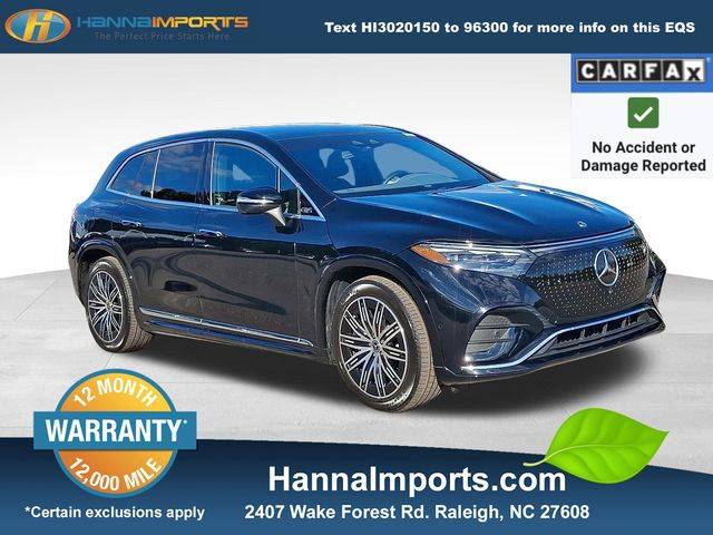 2023 Mercedes-Benz EQS SUV EQS 580 — SUV — 34,882 mi — Raleigh, NC