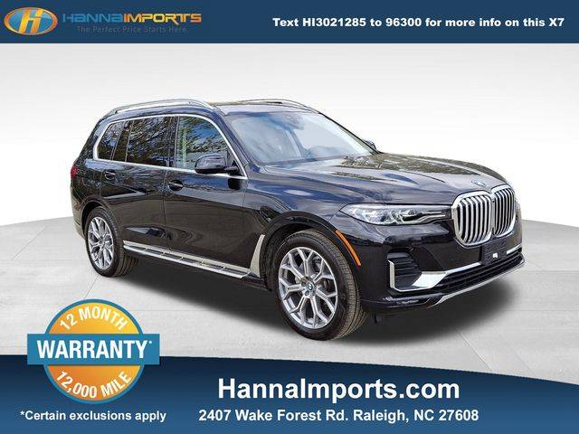 2022 BMW X7 40i — SUV — 33,664 mi — Raleigh, NC