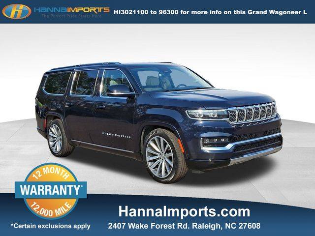 2023 Jeep Grand Wagoneer Series II — SUV — 13,233 mi — Raleigh, NC