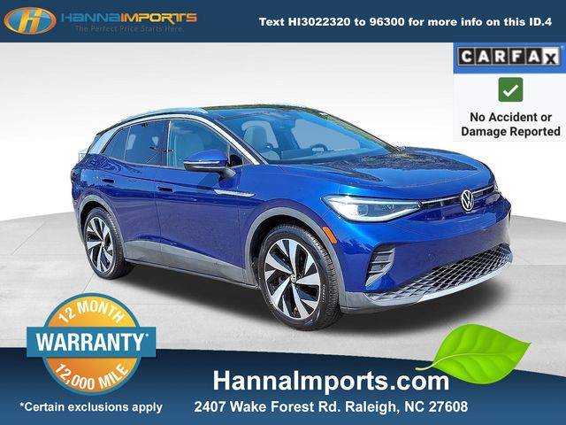 2021 Volkswagen ID.4 Pro S — SUV — 31,614 mi — Raleigh, NC