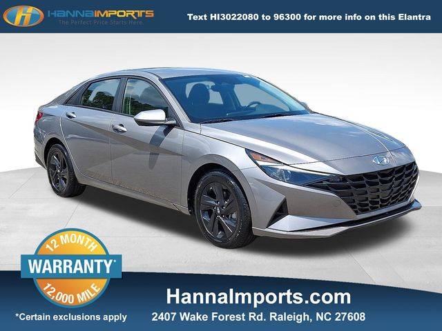 2023 Hyundai Elantra SEL — Sedan — 21,188 mi — Raleigh, NC