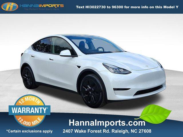 2021 Tesla Model Y Standard Range — SUV — 12,184 mi — Raleigh, NC