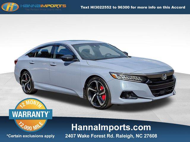 2022 Honda Accord Sport — Sedan — 74,435 mi — Raleigh, NC