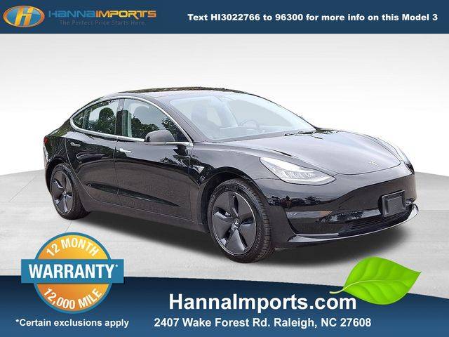 2018 Tesla Model 3 Long Range — Sedan — 76,106 mi — Raleigh, NC