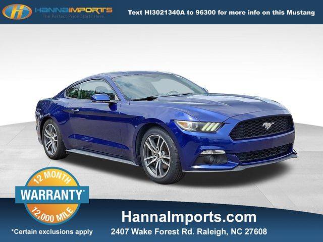 2015 Ford Mustang EcoBoost Premium — Coupe — 123,801 mi — Raleigh, NC