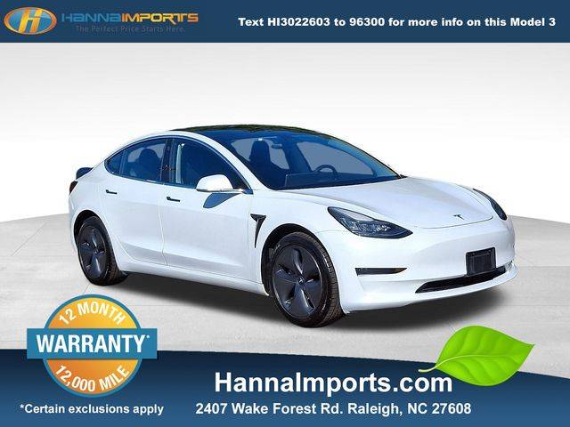 2019 Tesla Model 3 Standard Range Plus — Sedan — 48,461 mi — Raleigh, NC