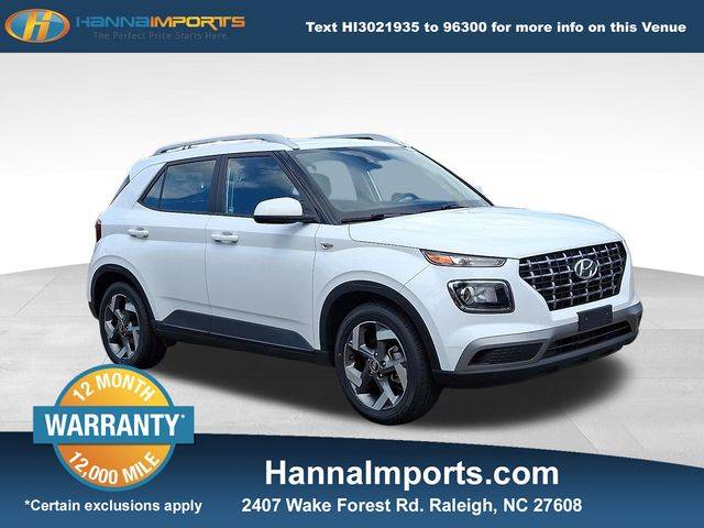 2021 Hyundai Venue SEL — SUV — 47,445 mi — Raleigh, NC