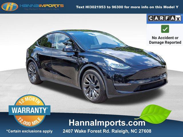 2020 Tesla Model Y Long Range — SUV — 83,427 mi — Raleigh, NC