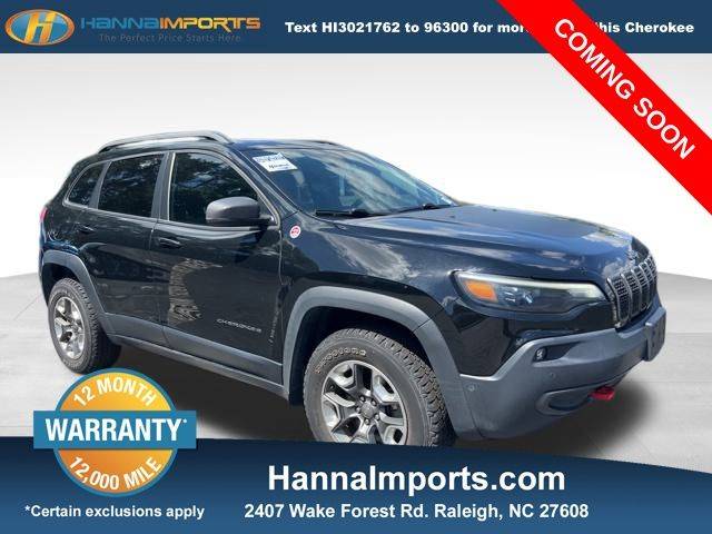 2019 Jeep Cherokee Trailhawk Elite — SUV — 54,256 mi — Raleigh, NC