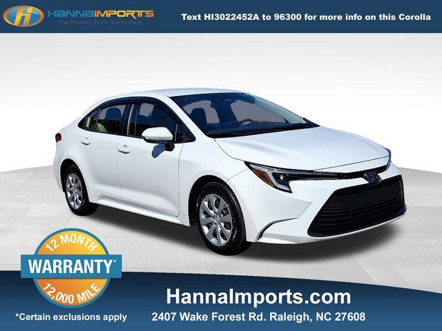 2023 Toyota Corolla Hybrid LE — Sedan — 28,502 mi — Raleigh, NC