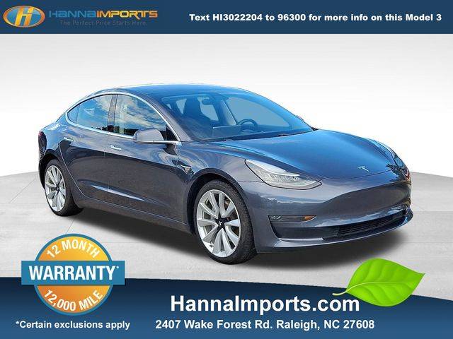 2018 Tesla Model 3 Long Range — Sedan — 83,156 mi — Raleigh, NC