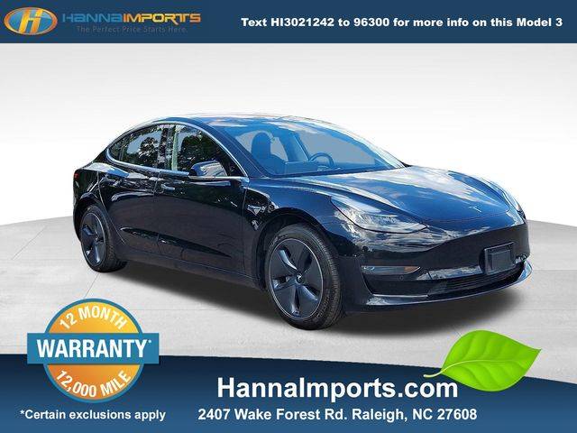 2018 Tesla Model 3 Long Range — Sedan — 62,079 mi — Raleigh, NC