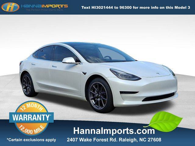 2020 Tesla Model 3 Standard Range Plus — Sedan — 93,797 mi — Raleigh, NC