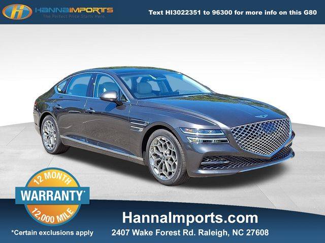 2022 Genesis G80 2.5T — Sedan — 14,061 mi — Raleigh, NC