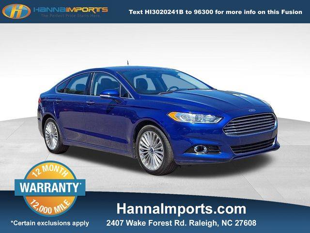 2016 Ford Fusion Titanium — Sedan — 77,993 mi — Raleigh, NC