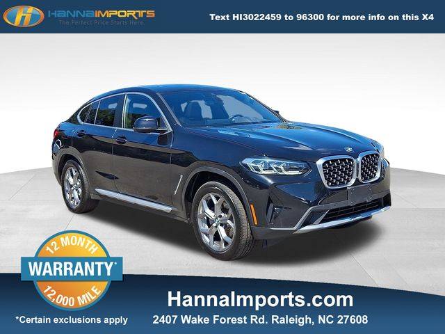 2024 BMW X4 30i — SUV — 27,442 mi — Raleigh, NC