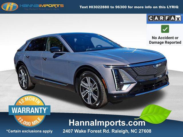 2024 Cadillac LYRIQ Luxury — SUV — 10,125 mi — Raleigh, NC