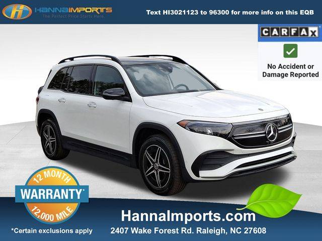 2023 Mercedes-Benz EQB EQB 300 — SUV — 1,516 mi — Raleigh, NC