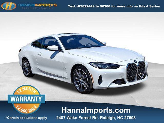2024 BMW 4 Series 430i — Coupe — 32,288 mi — Raleigh, NC
