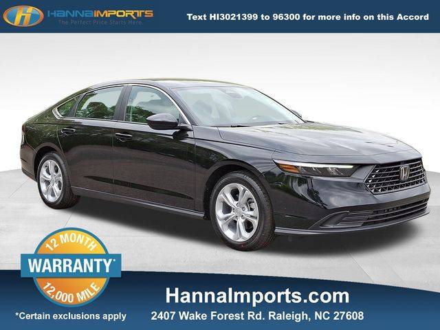 2025 Honda Accord LX — Sedan — 66 mi — Raleigh, NC