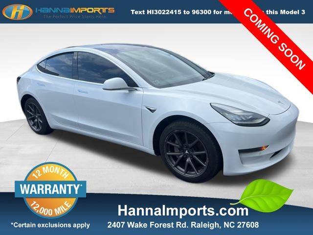 2020 Tesla Model 3 Standard Range — Sedan — 58,966 mi — Raleigh, NC