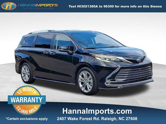 2023 Toyota Sienna Platinum — Minivan — 56,906 mi — Raleigh, NC