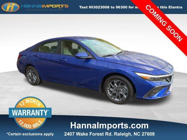 2024 Hyundai Elantra SEL — Sedan — 24,918 mi — Raleigh, NC