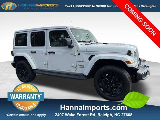 2021 Jeep Wrangler Sahara 4xe — SUV — 49,668 mi — Raleigh, NC