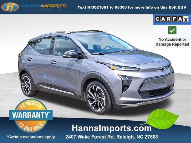 2022 Chevrolet Bolt EUV Premier — SUV — 18,086 mi — Raleigh, NC