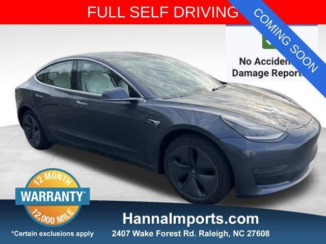 2020 Tesla Model 3 Standard Range Plus — Sedan — 48,128 mi — Raleigh, NC