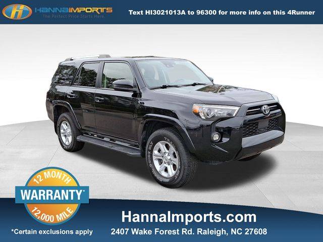 2021 Toyota 4Runner SR5 — SUV — 77,913 mi — Raleigh, NC