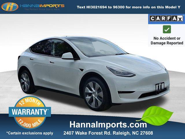 2021 Tesla Model Y Long Range — SUV — 79,823 mi — Raleigh, NC