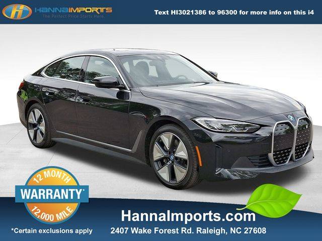 2023 BMW i4 eDrive35 — Sedan — 12,507 mi — Raleigh, NC