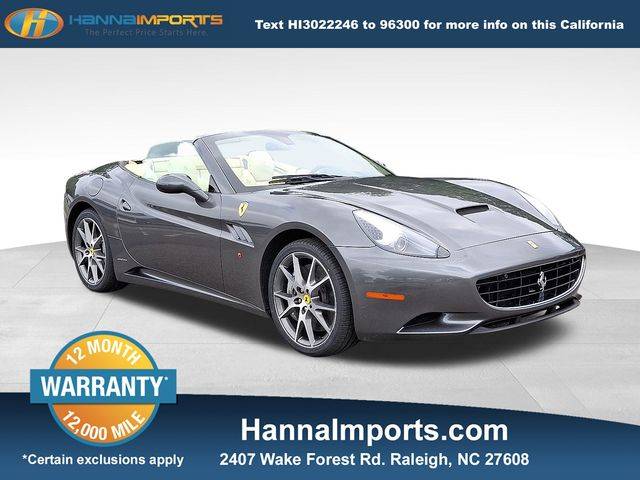 2013 Ferrari California Standard — Convertible — 35,616 mi — Raleigh, NC