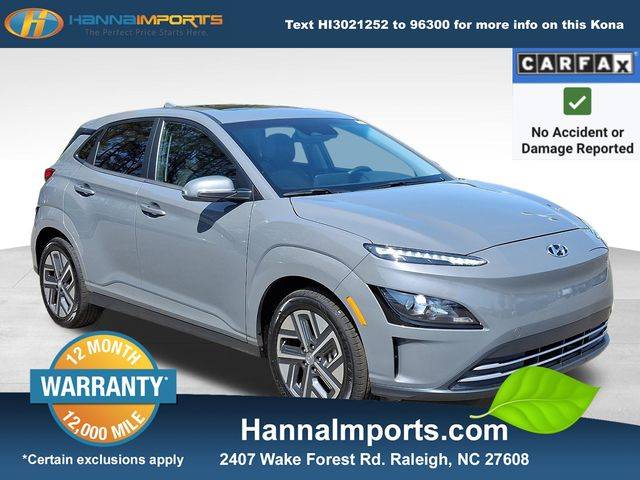 2023 Hyundai Kona Electric SEL — SUV — 91,771 mi — Raleigh, NC