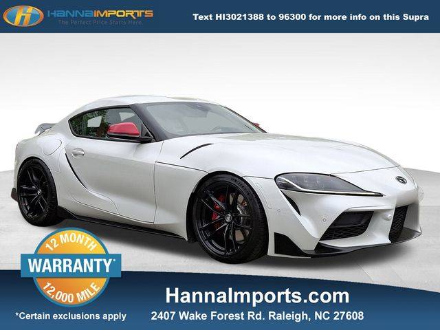 2020 Toyota GR Supra 3.0 — Coupe — 37,220 mi — Raleigh, NC