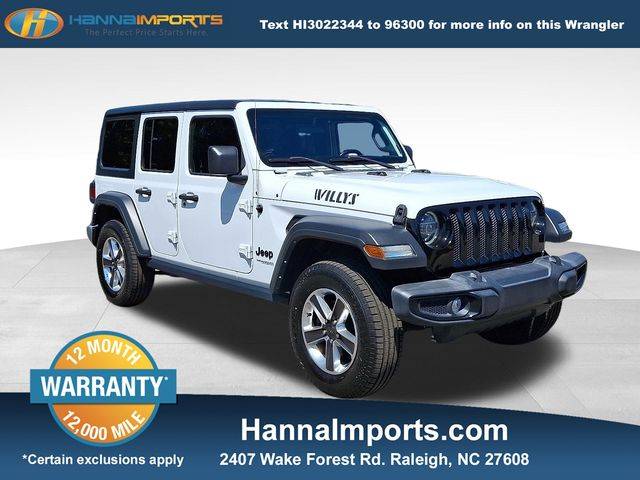 2021 Jeep Wrangler Willys — SUV — 90,481 mi — Raleigh, NC