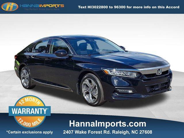2020 Honda Accord EX — Sedan — 30,137 mi — Raleigh, NC
