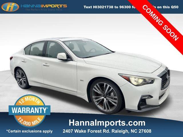2020 INFINITI Q50 3.0t SPORT — Sedan — 66,112 mi — Raleigh, NC