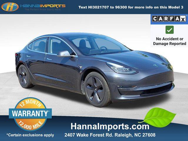 2018 Tesla Model 3 Long Range — Sedan — 67,901 mi — Raleigh, NC