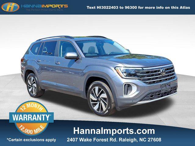 2024 Volkswagen Atlas SE with Technology — SUV — 8,853 mi — Raleigh, NC