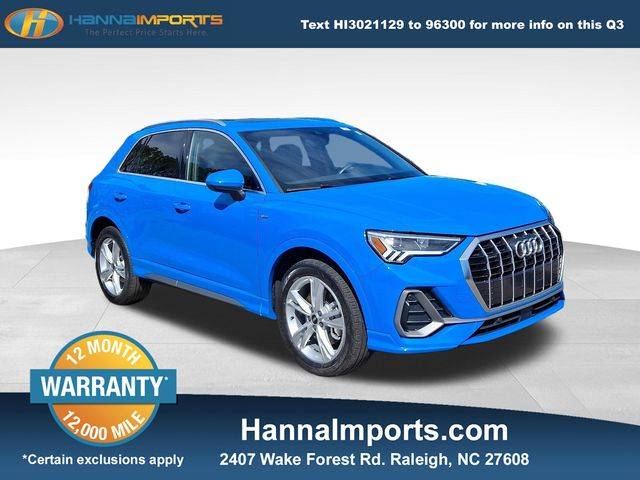 2022 Audi Q3 S line Premium Plus — SUV — 29,348 mi — Raleigh, NC