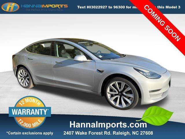 2018 Tesla Model 3 Long Range — Sedan — 58,985 mi — Raleigh, NC