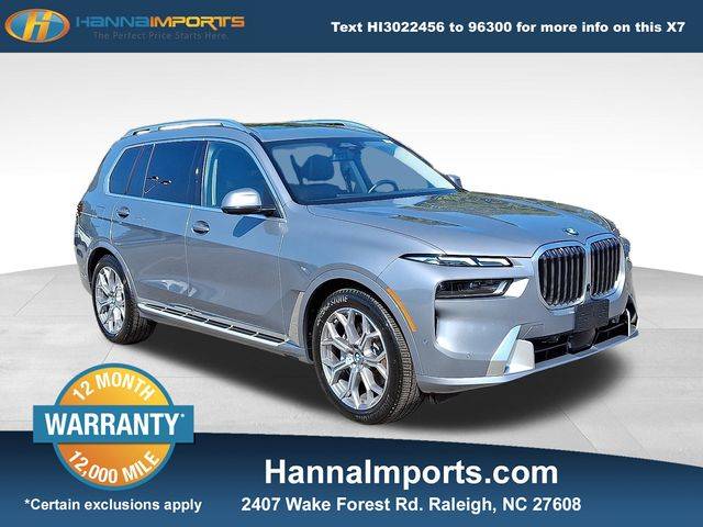 2024 BMW X7 40i — SUV — 41,249 mi — Raleigh, NC