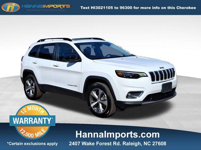 2022 Jeep Cherokee Limited — SUV — 42,991 mi — Raleigh, NC